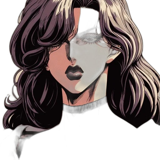 mask, face, hair, staff transparent PNG cut-out