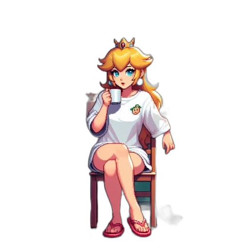 staff, dress, crown, furniture transparent PNG cut-out