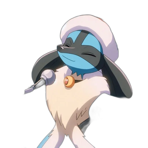 staff, hat, animal, creature transparent PNG cut-out