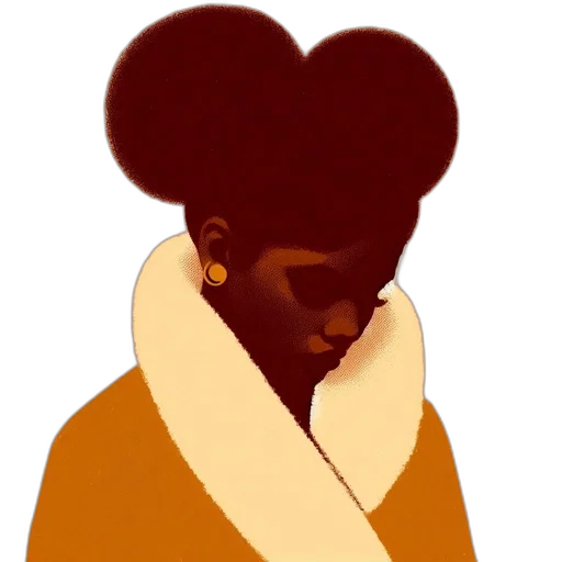 jacket, hair, crown, face transparent PNG cut-out