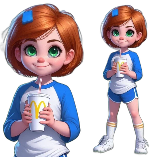 food, concept art, 3d render, cartoon transparent PNG cut-out