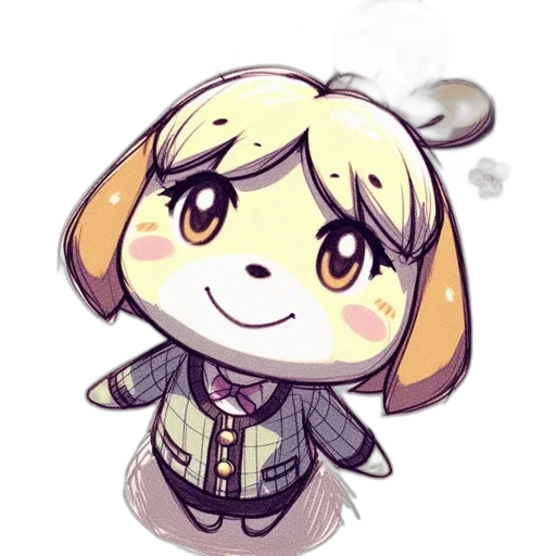 staff, jacket, animal, creature transparent PNG cut-out