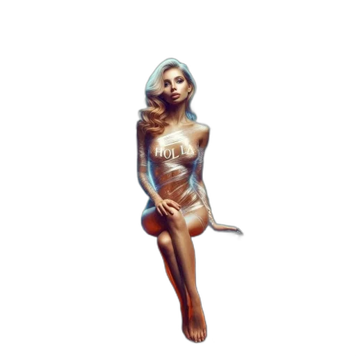 dress, concept art, 3d render, pixel art transparent PNG cut-out