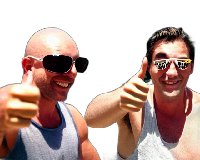 staff, man, wearing, tank transparent PNG cut-out