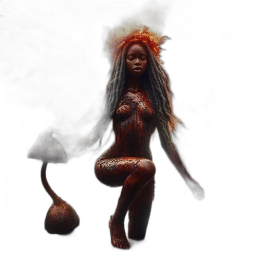 hair, creature, animal, concept art transparent PNG cut-out