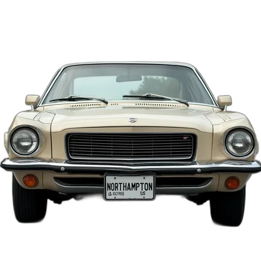 car, 3d render, photorealistic, beige transparent PNG cut-out