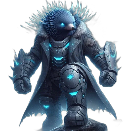 robot, creature, concept art, fantasy art transparent PNG cut-out