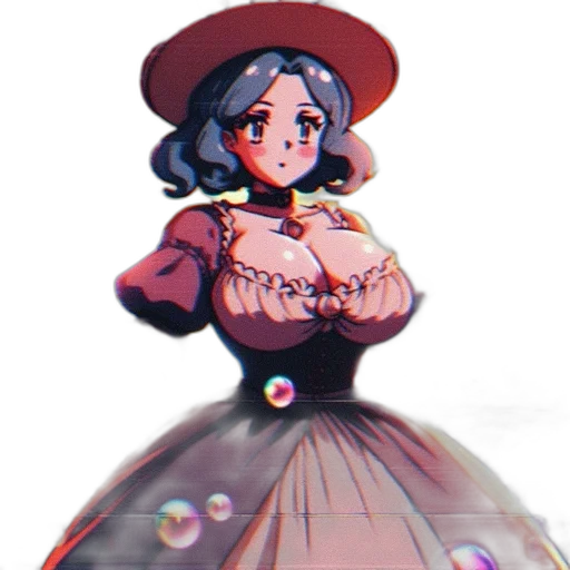 dress, crown, hat, robot transparent PNG cut-out