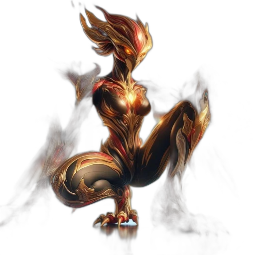 dragon, hair, creature, concept art transparent PNG cut-out