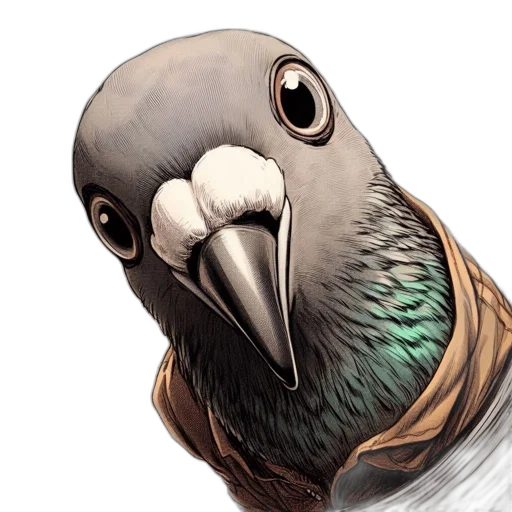 animal, face, creature, staff transparent PNG cut-out