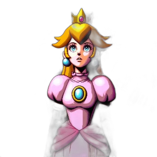 crown, dress, robot, staff transparent PNG cut-out