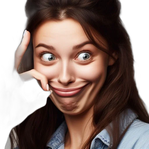 face, staff, mask, photorealistic transparent PNG cut-out