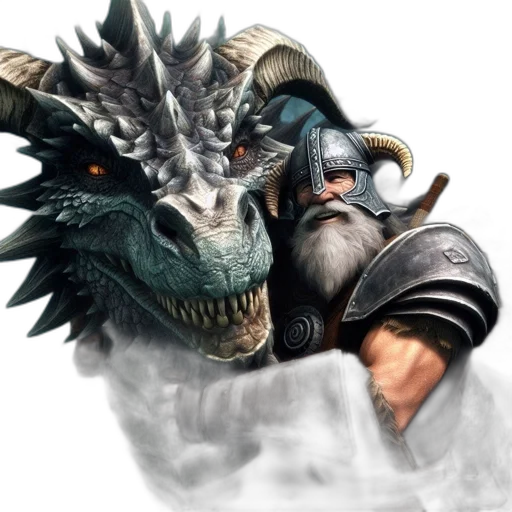 dragon, mask, fantasy art, concept art transparent PNG cut-out