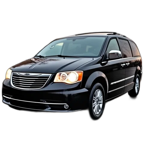 car, 2012, chrysler, town transparent PNG cut-out