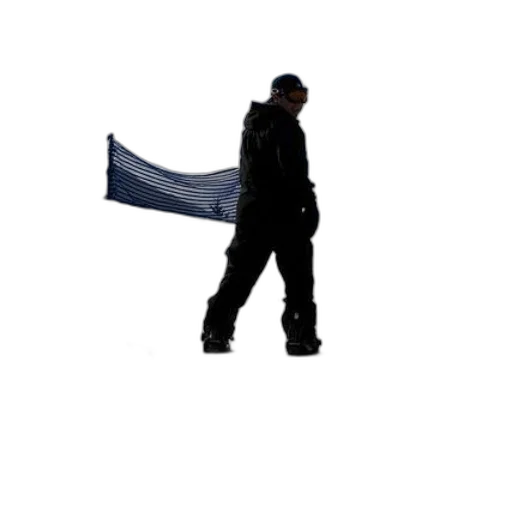 umbrella, jacket, staff, weapon transparent PNG cut-out