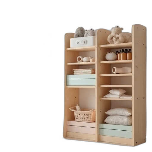 furniture, 3d render, earth tones, pastel transparent PNG cut-out