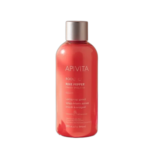 bottle, apivita, rose, pepper transparent PNG cut-out