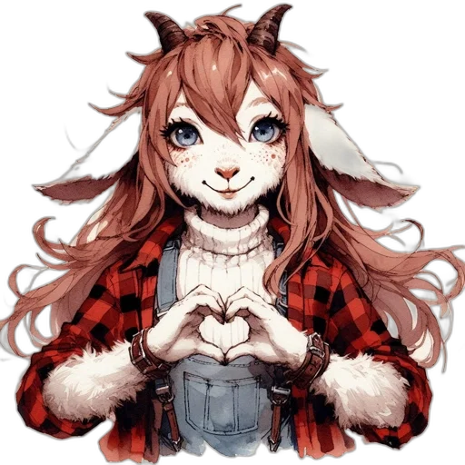 animal, anime, pixel art, cartoon transparent PNG cut-out