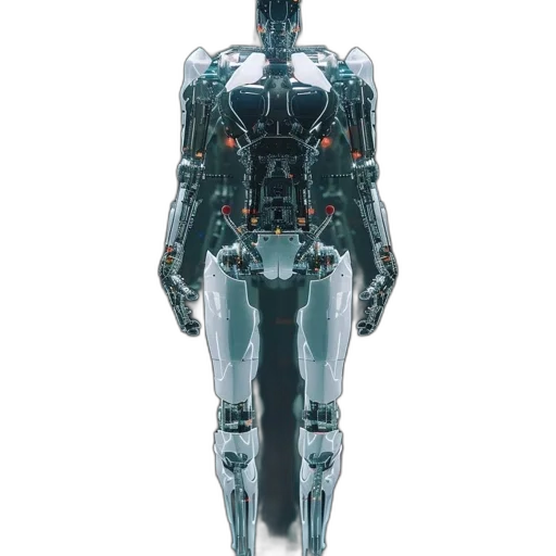 robot, weapon, creature, jacket transparent PNG cut-out