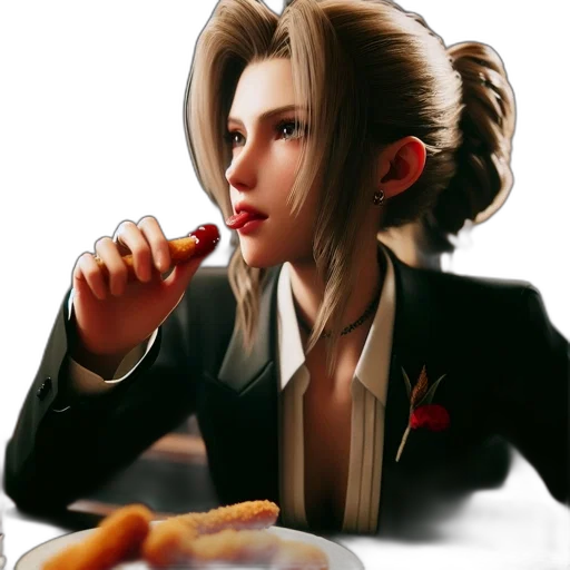food, photorealistic, concept art, pixel art transparent PNG cut-out