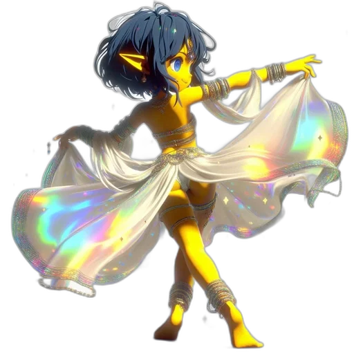 dress, staff, concept art, fantasy art transparent PNG cut-out