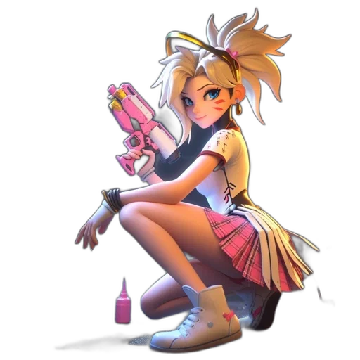 weapon, staff, dress, concept art transparent PNG cut-out