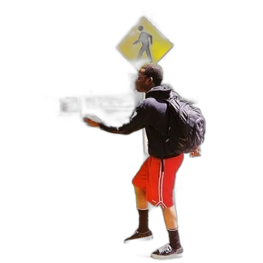 umbrella, jacket, staff, hat transparent PNG cut-out