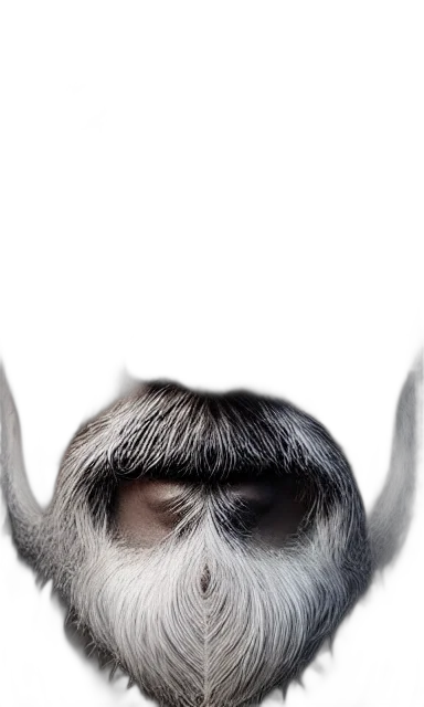hair, animal, creature, face transparent PNG cut-out