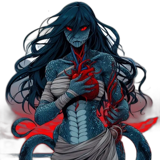 creature, concept art, comic book art, fantasy art transparent PNG cut-out