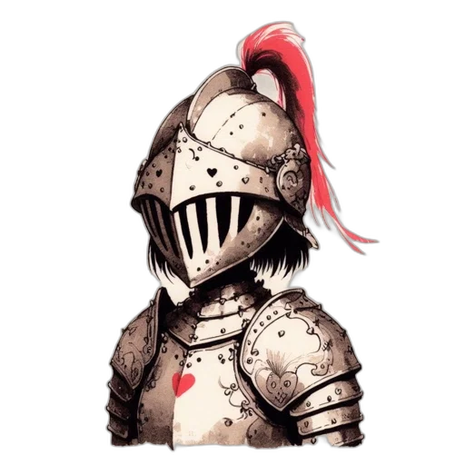 mask, robot, staff, sword transparent PNG cut-out