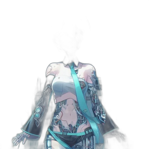 dress, robot, jacket, mask transparent PNG cut-out