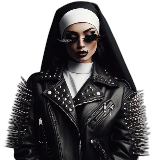 jacket, concept art, comic book art, cyberpunk transparent PNG cut-out