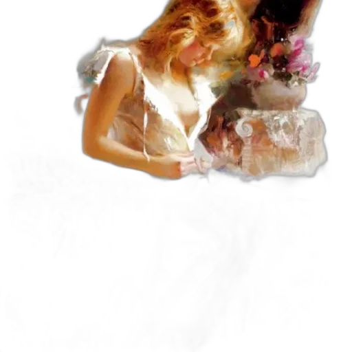 dress, jewelry, crown, face transparent PNG cut-out