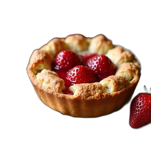 food, crown, 3d render, photorealistic transparent PNG cut-out