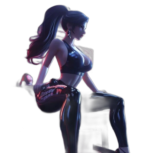 robot, dress, weapon, concept art transparent PNG cut-out