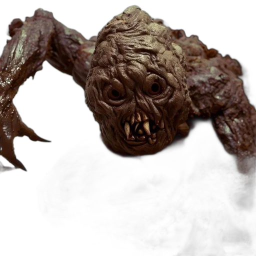 mask, creature, face, staff transparent PNG cut-out