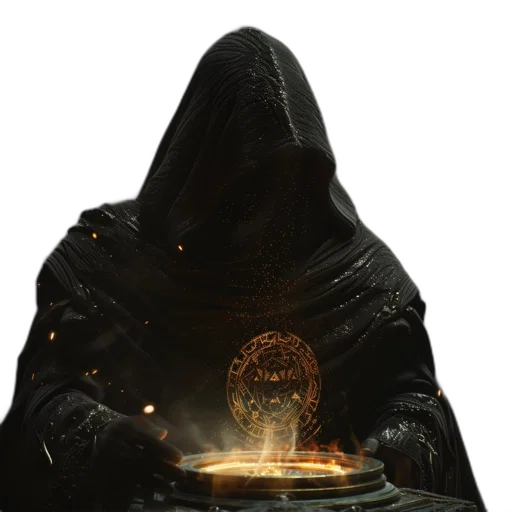 mask, jacket, staff, face transparent PNG cut-out