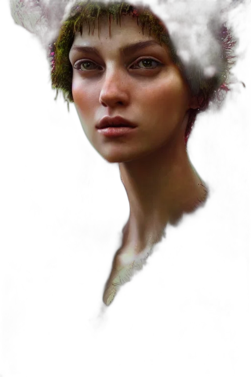 hat, face, crown, hair transparent PNG cut-out