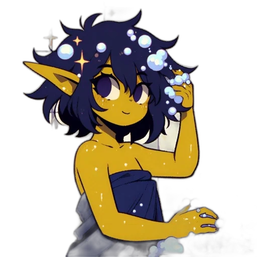 staff, mask, creature, crown transparent PNG cut-out