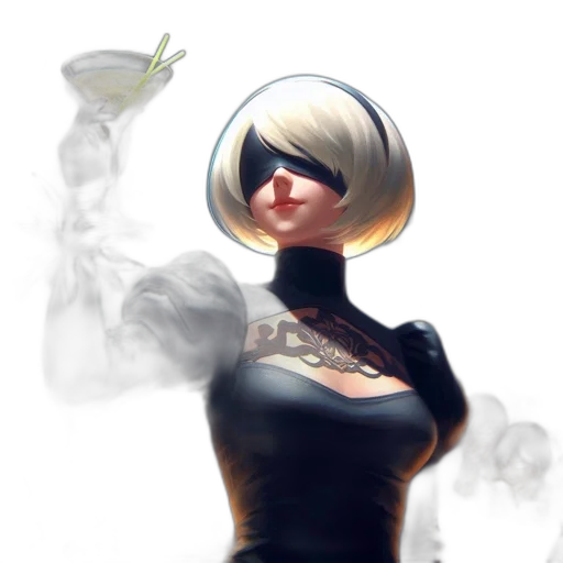 mask, dress, robot, face transparent PNG cut-out