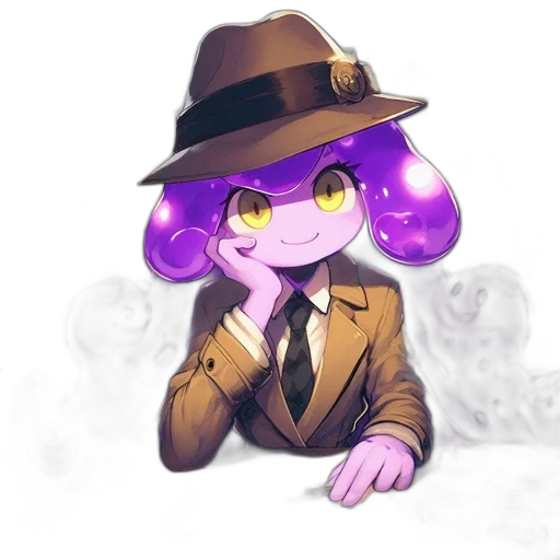 hat, staff, creature, animal transparent PNG cut-out