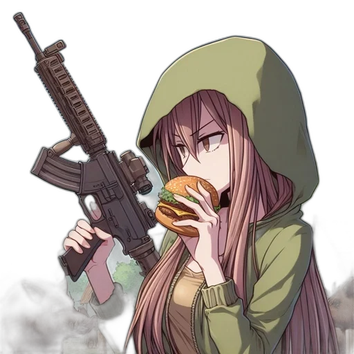 food, weapon, animal, anime transparent PNG cut-out