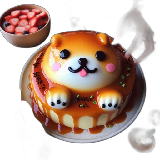 food, 3d render, photorealistic, beautifully transparent PNG cut-out