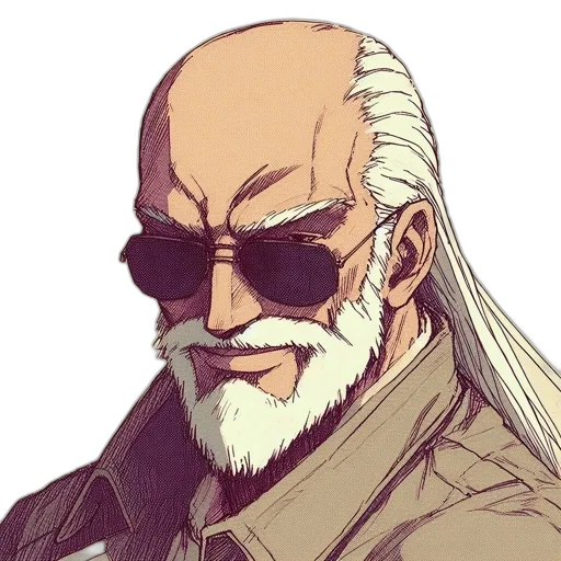 jacket, face, staff, anime transparent PNG cut-out