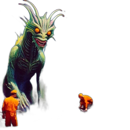 creature, dragon, animal, mask transparent PNG cut-out