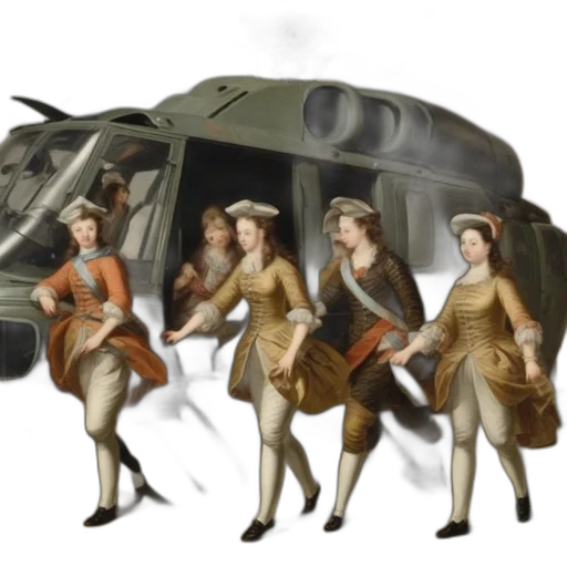 weapon, dress, car, staff transparent PNG cut-out