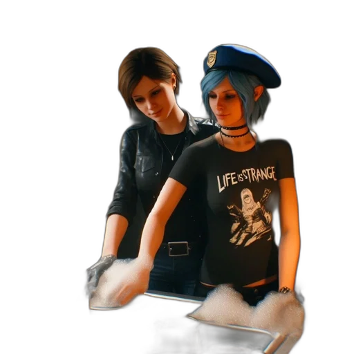 jacket, 3d render, concept art, photorealistic transparent PNG cut-out