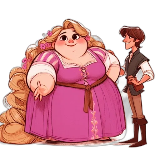 dress, concept art, cartoon, fantasy art transparent PNG cut-out