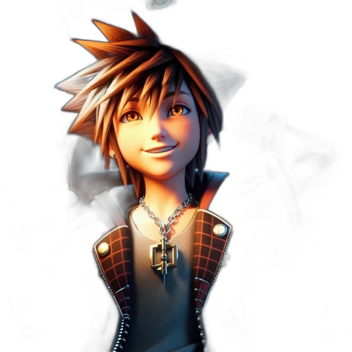face, staff, concept art, 3d render transparent PNG cut-out