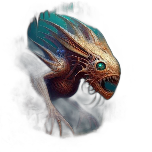 dragon, creature, mask, animal transparent PNG cut-out